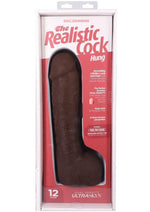 The Realistic Cock with Balls Ultraskyn Hung with Removable Vac-U-Lock Suction Cup