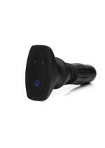 Thunder Plugs Silicone Swelling and Thrusting Plug with Remote Control - Black