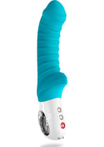 Tiger G5 Petrol Silicone Vibrator - Blue/Green