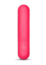 Together Teaser Silicone Rechargeable Bullet Vibrator - Pink - 4in