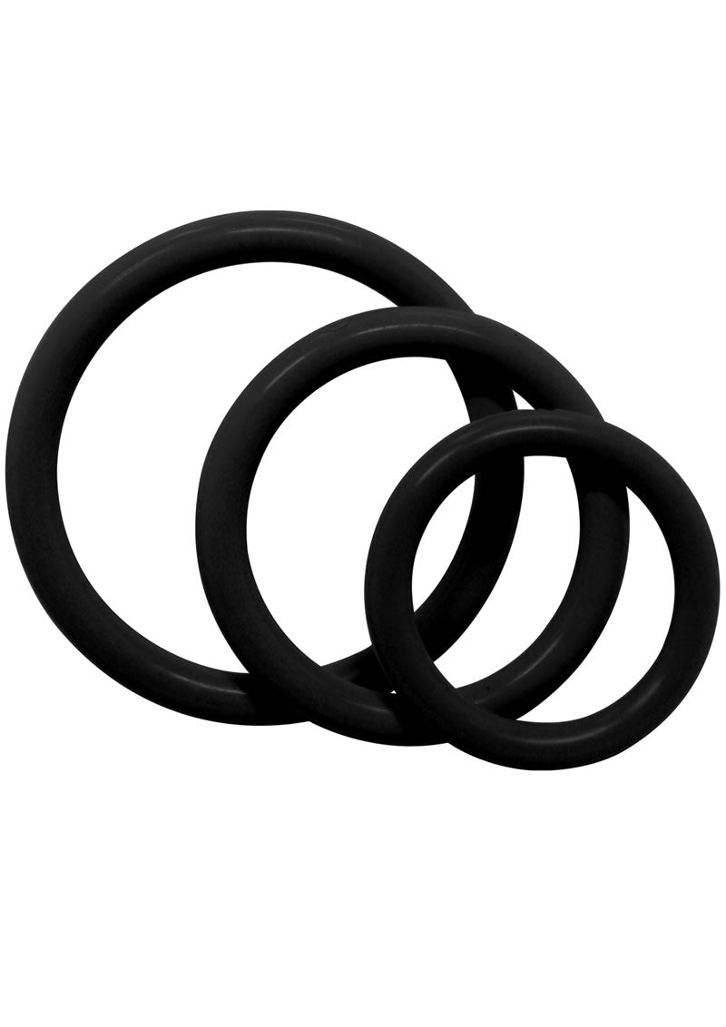 Tri Rings Cock Ring