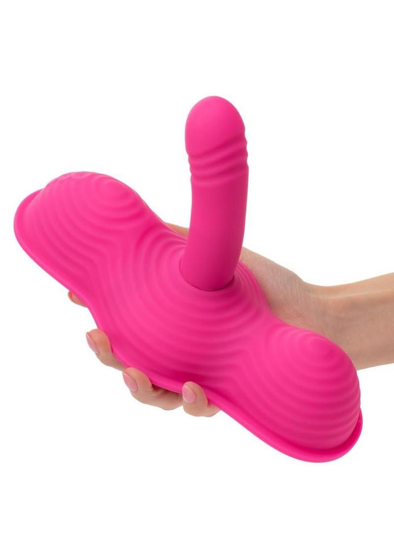 Triple Rider Remote Control Ecstasy Rumbler Rechargeable Silicone Vibrator