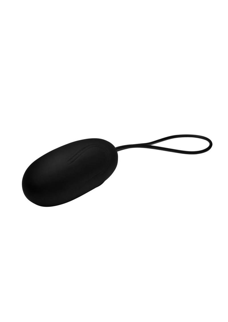 Under Control Rechargeable Silicone Vibrating Bullet with Remote Control - Black
