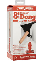 Vac-U-Lock Classic Dildo with Ultra Harness
