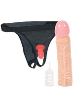Vac-U-Lock Classic Dildo with Ultra Harness - Vanilla - 8in