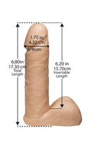 Vac-U-Lock Realistic Cock with Ultra Harness