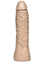 Vac-U-Lock The Naturals Thin Dildo - Vanilla - 7in