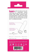 Vedo Bam Rechargeable Silicone Bullet Vibrator - Foxy