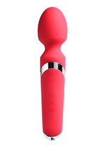 Vedo Wanda Rechargeable Silicone Wand Massager - Foxy - Pink