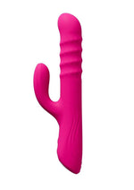 Velvo Rotating Vibrating 3-In-1 Rechargeable Bluetooth App Compatible Rabbit Vibrator