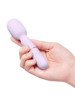 Vibefantasy Diamond Tease Wand Silicone Rechargeable with Stimulator