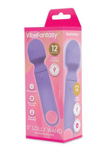 Vibefantasy Lolly Wand Rechargeable Mini Wand - Purple - 5in