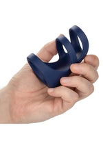 Viceroy Silicone Rechargeable Triple Cock Cage - Blue