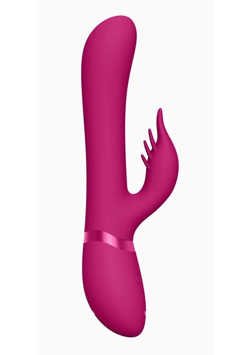 Vive Chou Rechargeable Silicone G-Spot Rabbit and Clitoral Stimulator