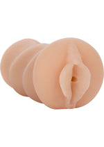 Vivid Raw Pound It Stroker - Pussy - Ivory/Vanilla