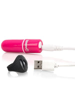 Vooom Wireless Remote Control Silicone USB Rechargeable Bullet Waterproof - Pink