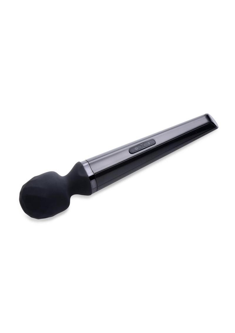 Wand Essentials Diamond Head Rechargeable Silicone Wand Massager