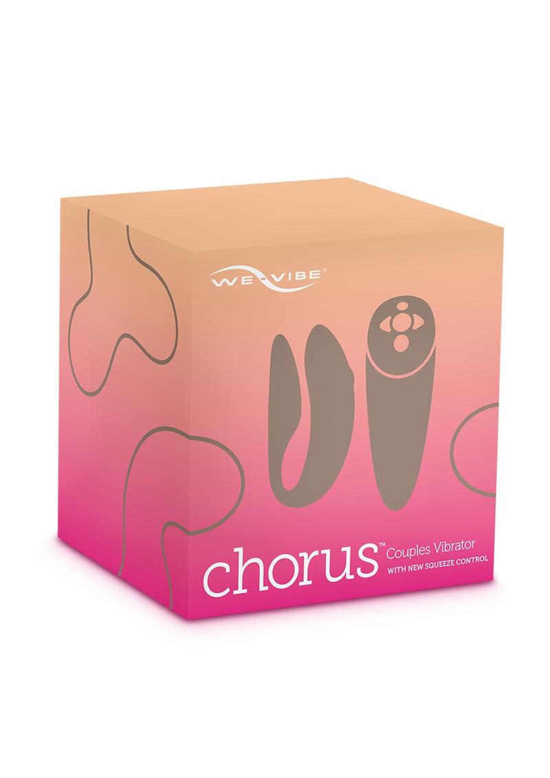 We-Vibe Chorus Rechargeable Couples Vibrator with Squeeze Control - Pink