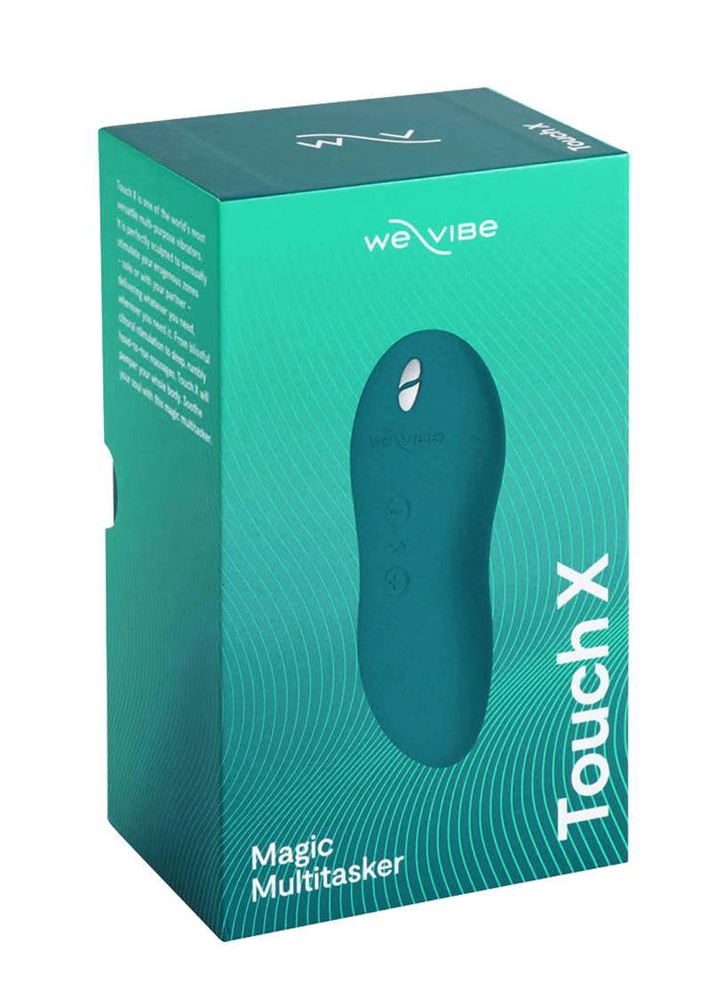 We-Vibe Touch X Rechargeable Silicone Clitoral Mini Vibrator - Green Velvet