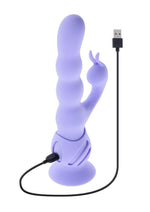 Wiggly Bunny Rechargeable Silicone Rabbit Vibrator