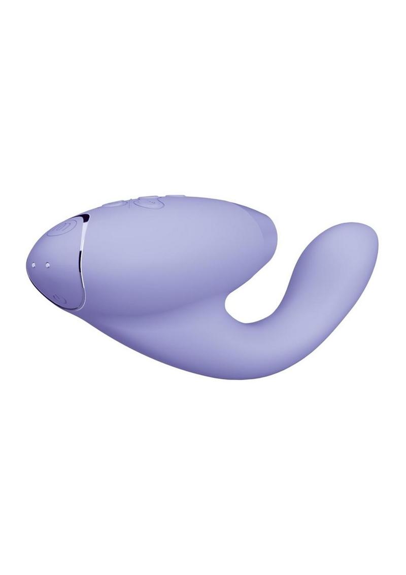 Womanizer Duo 2 Silicone Rechargeable Clitoral and G-Spot Stimulator