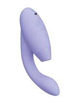 Womanizer Duo 2 Silicone Rechargeable Clitoral and G-Spot Stimulator - Lilac/Purple