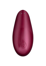 Womanizer Liberty Silicone Rechargeable Clitoral Stimulator - Red Wine