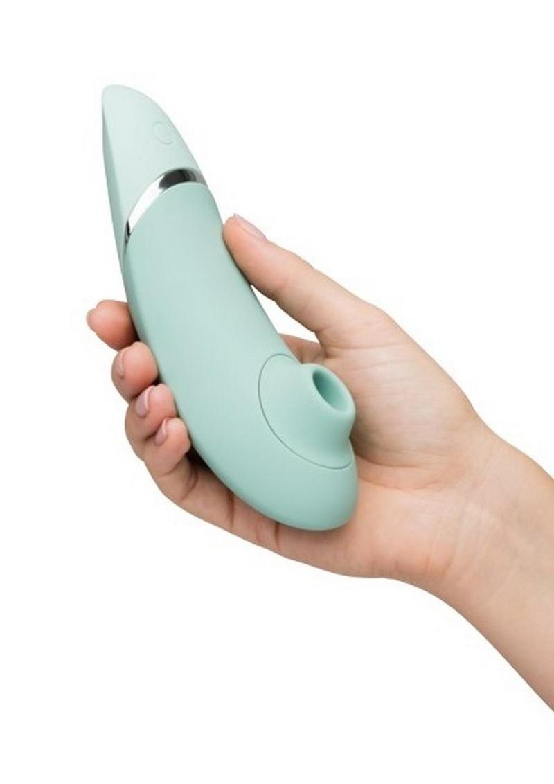 Womanizer Next Rechargeable Silicone Clitoral Stimulator - Sage