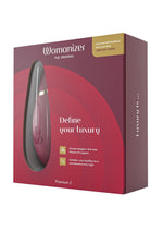 Womanizer Premium 2 Rechargeable Silicone Clitoral Stimulator