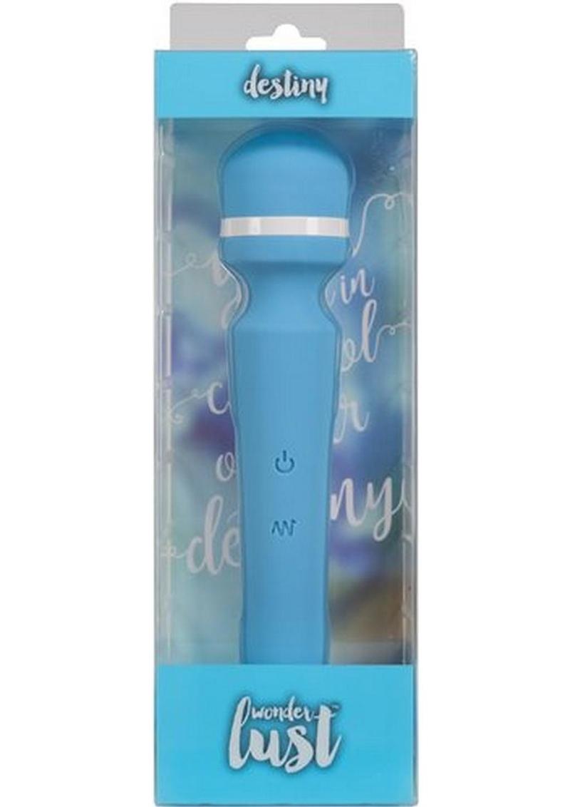 Wonderlust Destiny Silicone Rechargeable Wand Massager