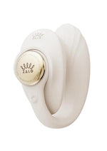 Zalo Deya Rechargeable Silicone App Compatible Wearable Vibrator - Gold/White - Set