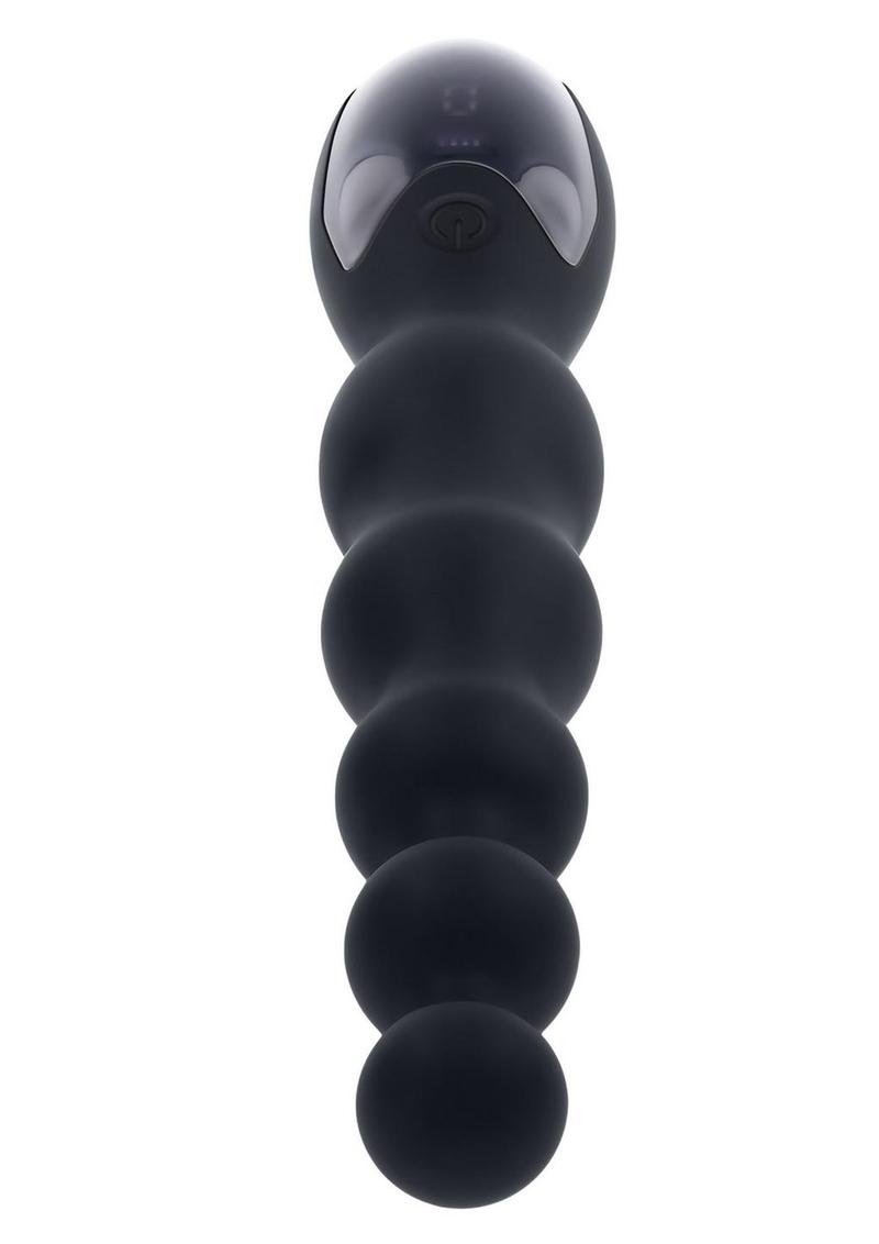 Zero Tolerance Backdoor Baton Rechargeable Silicone Anal Beads - Black