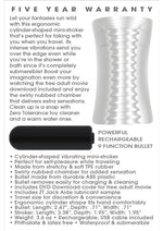Zero Tolerance Pop Compact Textured Stroker with Rechargeable Bullet and DVD Download - Black/Clear
