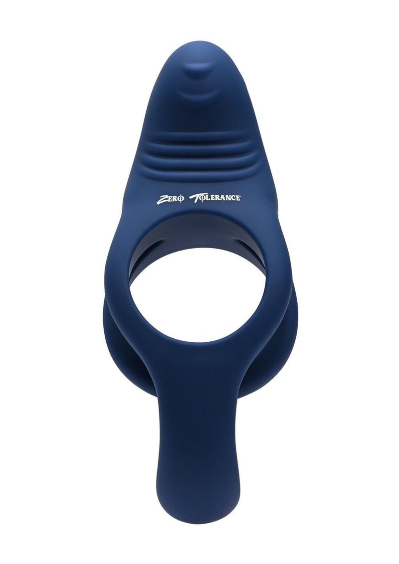 Zero Tolerance Ring Around The Rosy Rechargeable Silicone Double Cock Ring