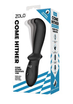 ZOLO Come Hither Prostate Silicone Rechargeable Anal Vibrator