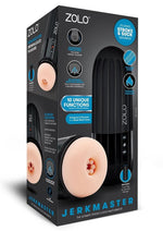 ZOLO Jerkmaster Rechargeable Ass Masturbator - Black